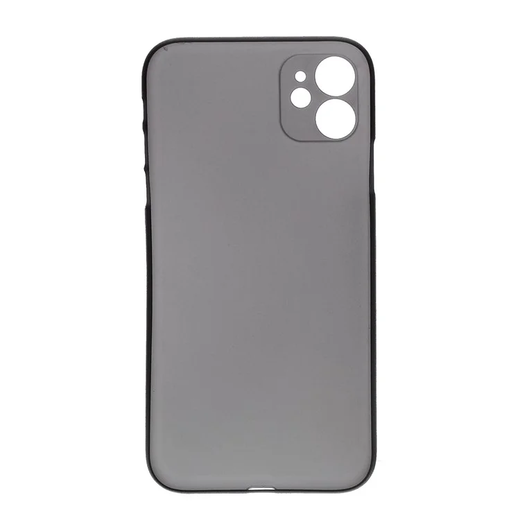 Ultra-thin Plastic Mobile Phone Case for iPhone 11 6.1-inch - Grey