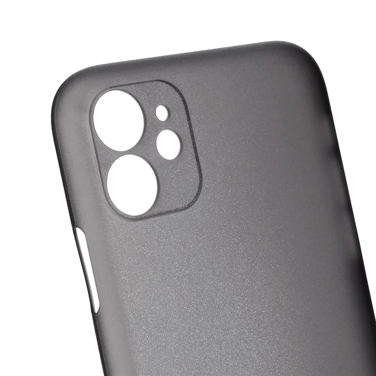 Ultra-thin Plastic Mobile Phone Case for iPhone 11 6.1-inch - Grey