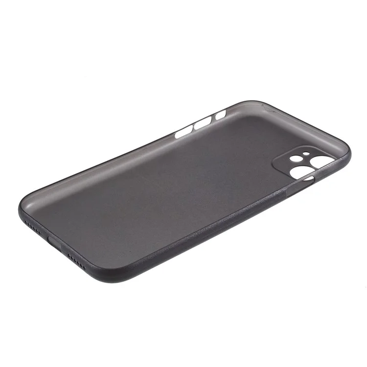Ultra-thin Plastic Mobile Phone Case for iPhone 11 6.1-inch - Grey