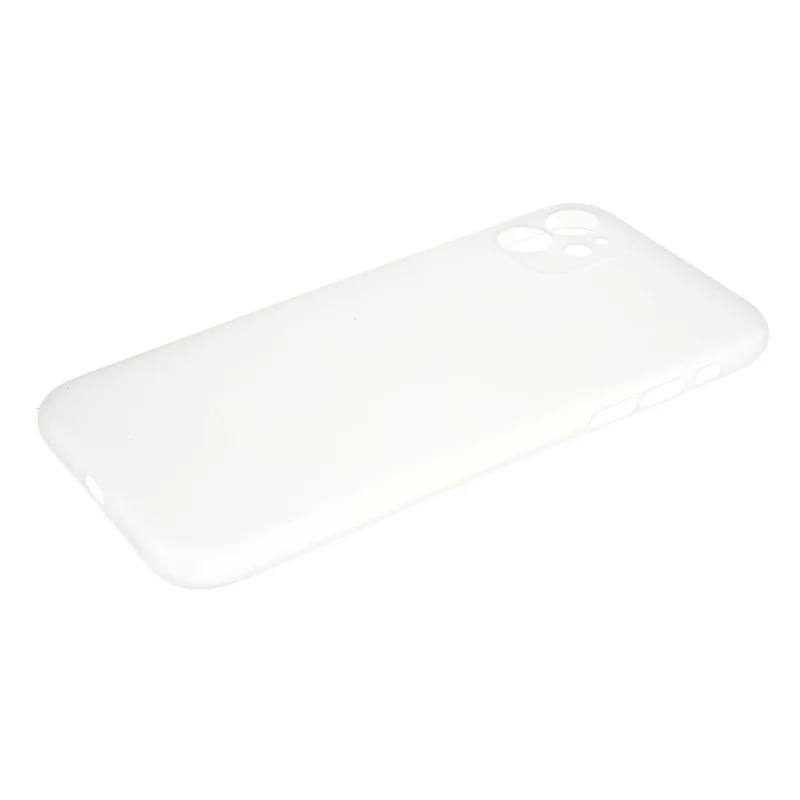 Ultra-thin Plastic Mobile Phone Case for iPhone 11 6.1-inch - Transparent