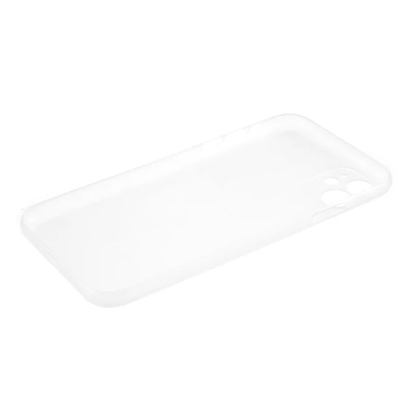 Ultra-thin Plastic Mobile Phone Case for iPhone 11 6.1-inch - Transparent