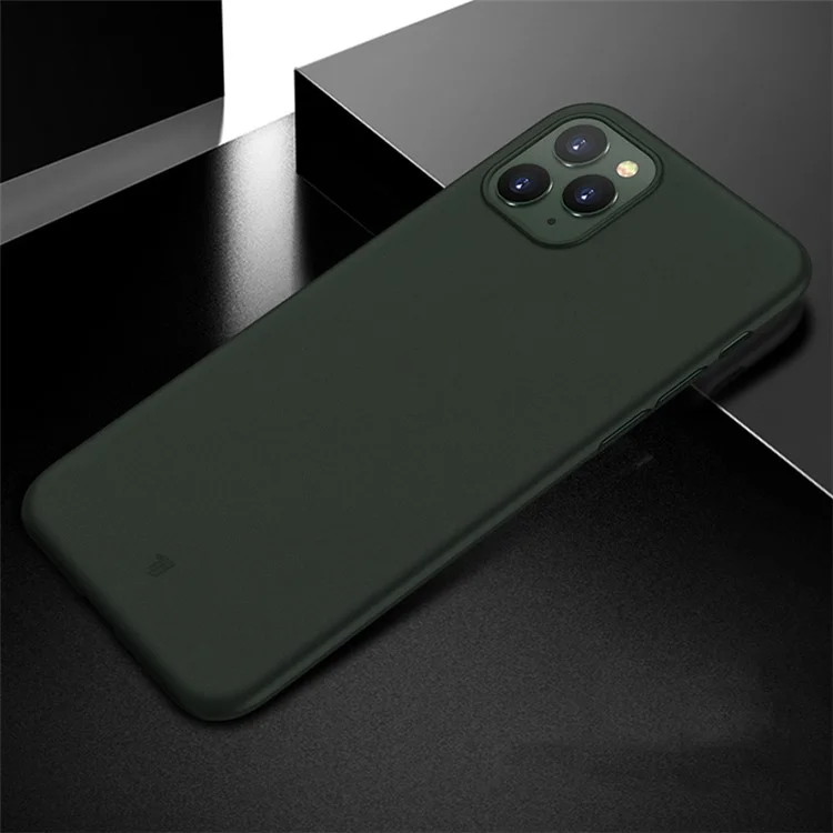 Tampa de Casca de PC Fosco de Nível x Para Iphone 11 Pro Max 6,5 Polegadas - Verde