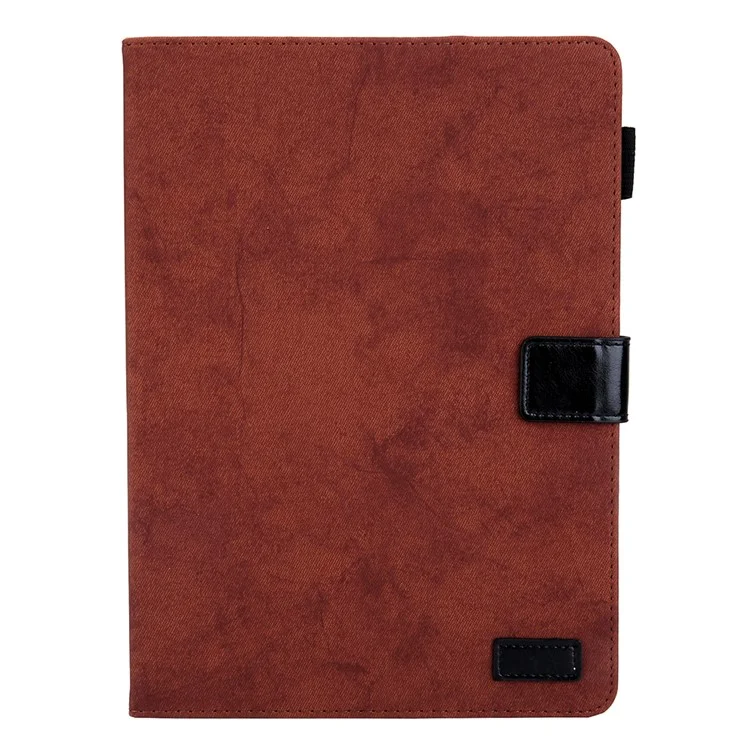 PU-Leder-Tablet-Hülle mit Kartenfächern für Apple iPad 10.2 (2021)/(2020)/(2019)/Pro 10.5 Zoll (2017)/Air 10.5 Zoll (2019) - Braun