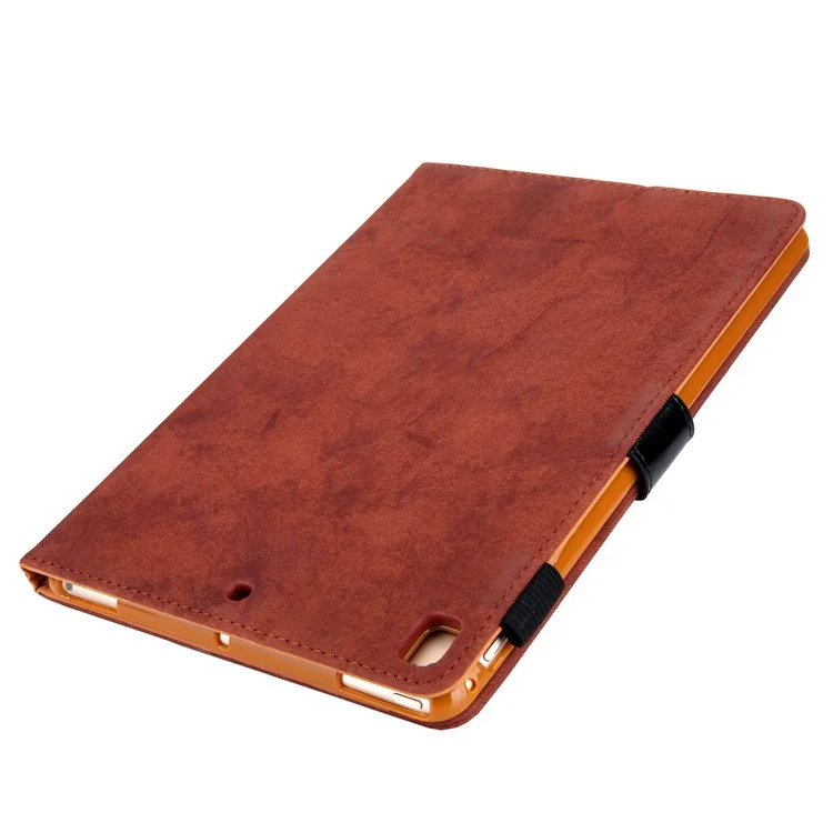 PU-Leder-Tablet-Hülle mit Kartenfächern für Apple iPad 10.2 (2021)/(2020)/(2019)/Pro 10.5 Zoll (2017)/Air 10.5 Zoll (2019) - Braun