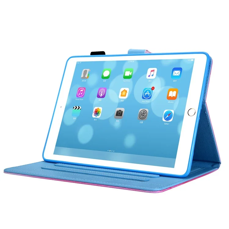 Pattern Printing PU Leather Multifunction Card Holder Tablet Stand Cover for iPad 10.2 (2021)/(2020)/(2019) - Cute Panda