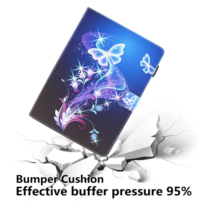 Patterned PU Leather Stand Tablet Case for Apple iPad 10.2 (2021)/(2020)/(2019)/Pro 10.5-inch (2017)/Air 10.5 inch (2019) - Dream Butterfly