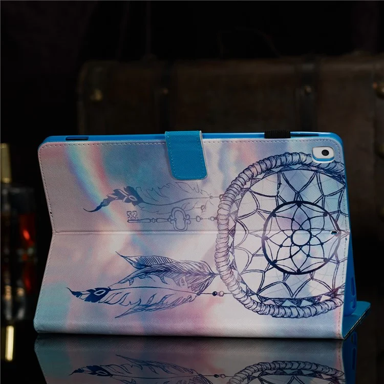 Pattern Printing Leather Wallet Stand Tablet Case for iPad 10.2 (2021)/(2020)/(2019) - Dream Catcher