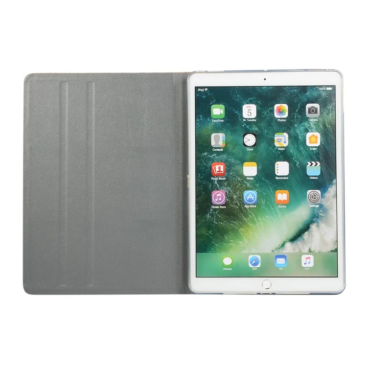 Shell di Tablet in Pelle Smart State Smart State Smart Smart Per Ipad 10.2 (2021)/(2020)/(2019) - Nero