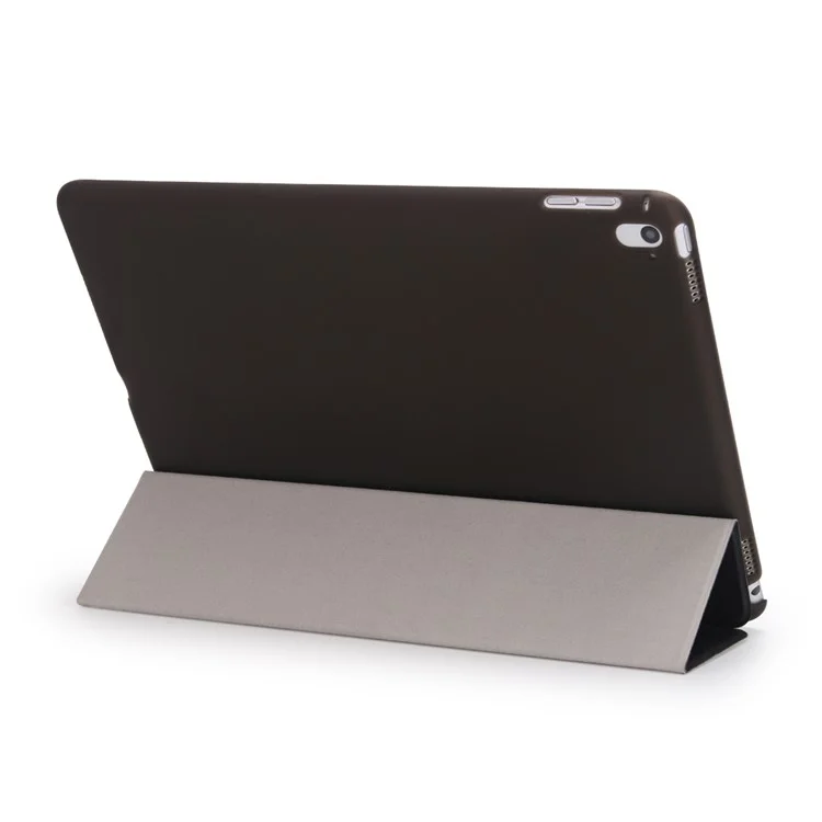 Tri-fold Stand Smart Leather Cover + Companion PC Case for iPad Pro 9.7 inch - Black