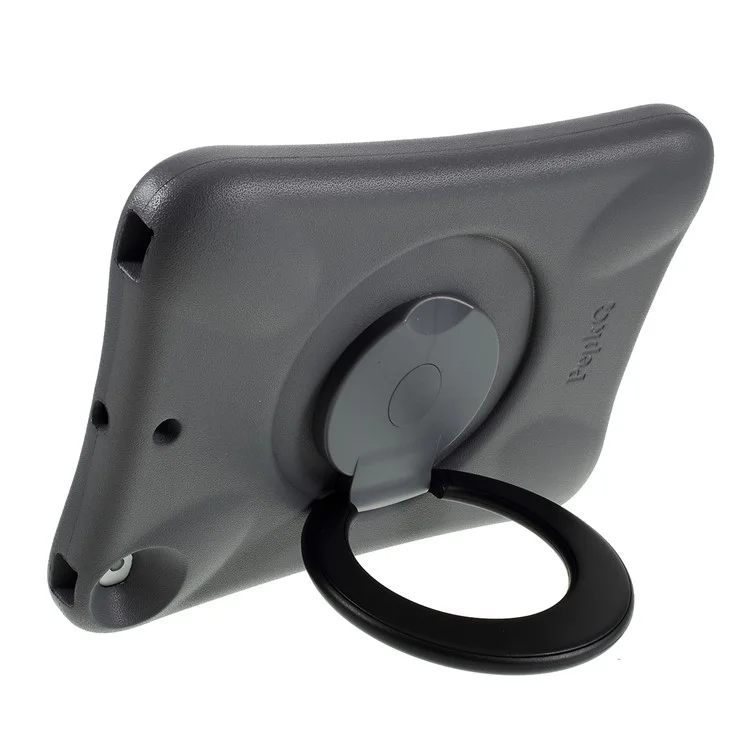 PEPKOO stoßfeste 360° Schwenkbare Ständer EVA Tablet-Hülle für iPad 10.2 (2020)/(2019) - Schwarz