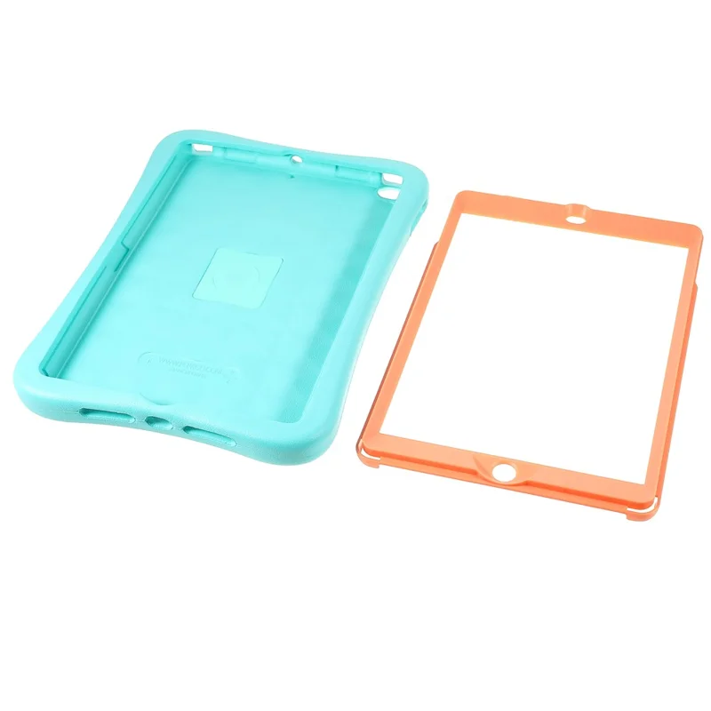 PEPKOO Shock-proof 360° Swivel Kickstand EVA Tablet Case for iPad 10.2 (2020)/(2019) - Light Green
