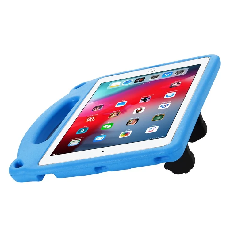 Panda Patrón EVA Choque de la Tableta a Prueba de Choques Con Kickstand Para Ipad 10.2 (2021)/(2020)/(2019) - Azul