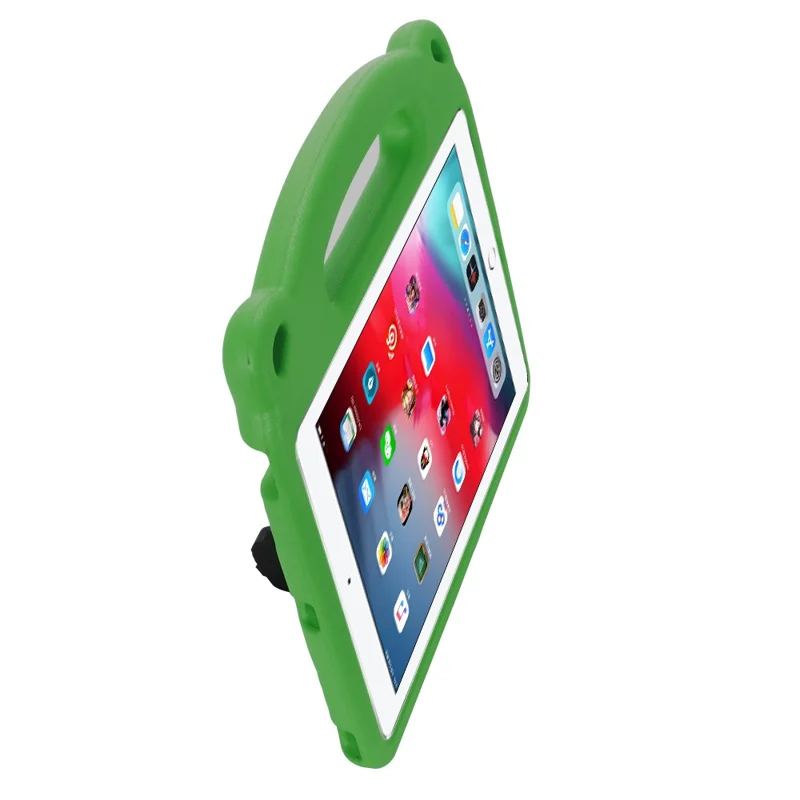 Panda Pattern EVA Shockproof Tablet Case with Kickstand for iPad 10.2 (2021)/(2020)/(2019) - Green