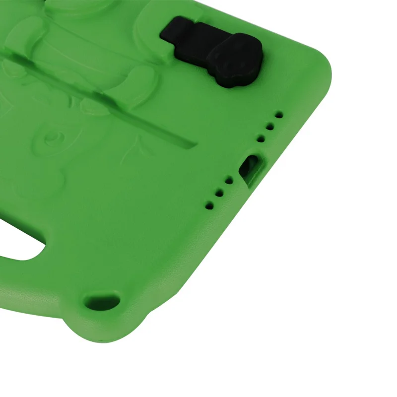 Panda Pattern EVA Shockproof Tablet Case with Kickstand for iPad 10.2 (2021)/(2020)/(2019) - Green