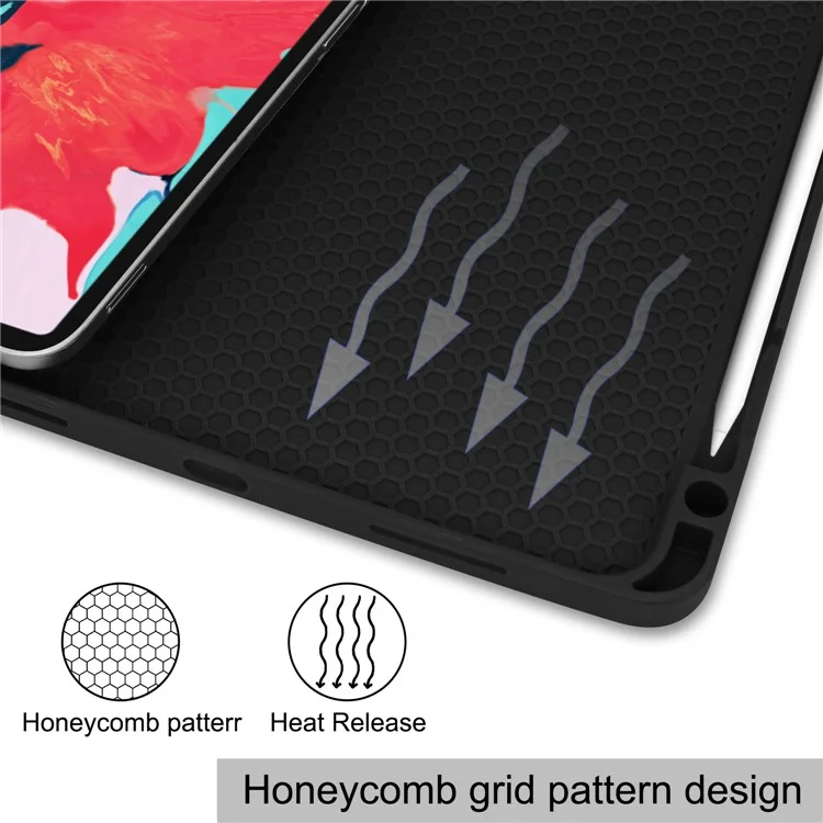 Pattern Printing Tri-Fold Stand Leather Special Case for iPad Pro 11-inch (2022) / (2021) / (2020) / (2018) - Don't Touch Me