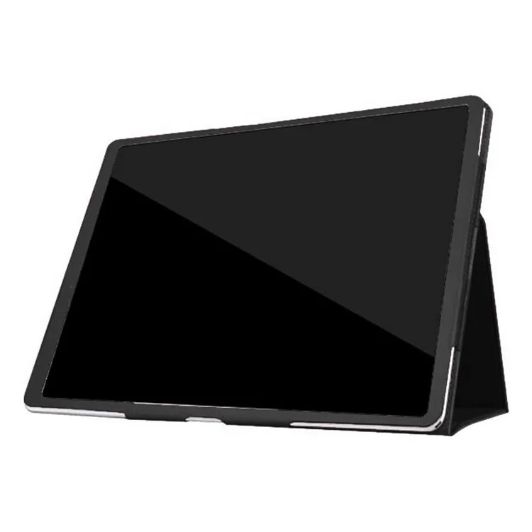 Litchi Skin Smart Leather Stand Case for iPad Pro 11-inch (2022) / (2021)(2020) - Black