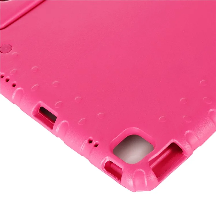Funda de espuma EVA a prueba de caídas y segura para niños con soporte para iPad Pro 12.9 (2022) (2021) (2020) - Rosa