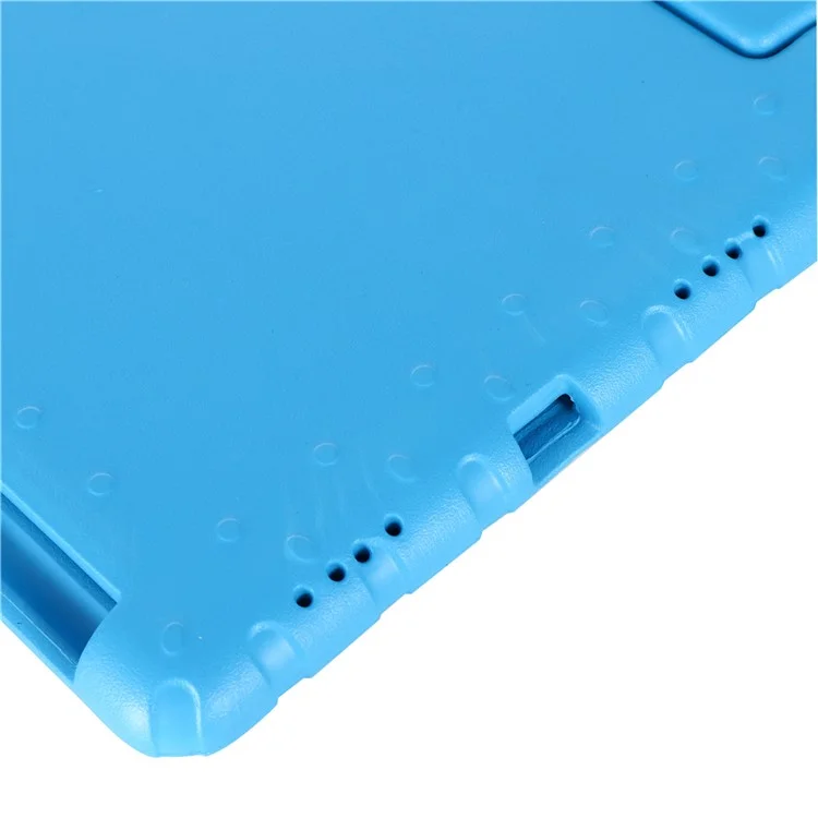Étui de protection en mousse EVA antichute pour enfants avec support intégré pour iPad Pro 12.9 (2022) (2021) (2020) - Bleu