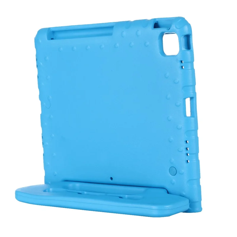 Drop-proof Kids Safe EVA Foam Shell Case with Kickstand for iPad Air (2020) / Air (2022) / Pro 11-inch (2022) / (2021) / (2020) - Blue