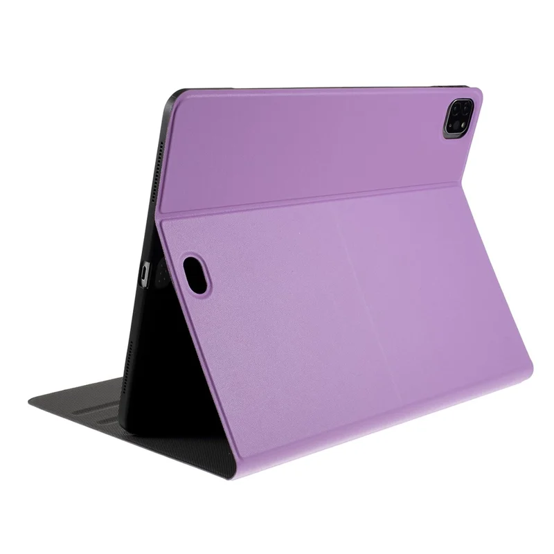 Stand PU Leather Protection Case for iPad Air 13 (2026) / (2025) / (2024) / Pro 12.9 (2022) / (2021) / (2020) / (2018) - Purple