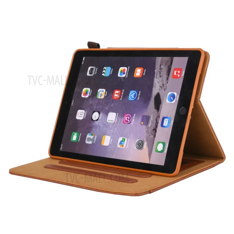 For iPad Air 11 (2025) / (2024) / Air (2020) (2022) / Pro 11 (2022) (2021) (2020) (2018) Wallet Stand Leather Smart Cover - Brown
