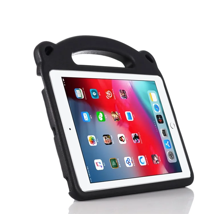 Panda-impressum EVA Schockproof Tablet Cover Mit Kickstand Für Ipad 9,7 Zoll (2018)/(2017)/iPad Air (2013)/iPad Air 2 - Schwarz