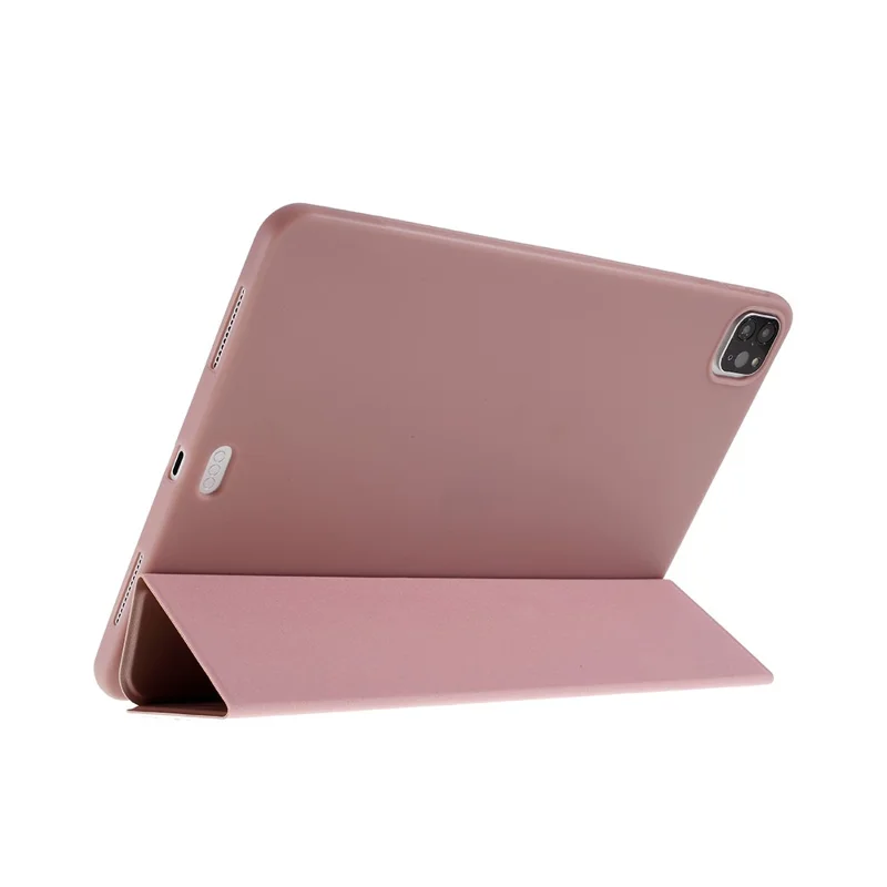 Étui en cuir à support 3 volets pour iPad Pro 11 pouces (2022) / (2021) / (2020) - Rose doré