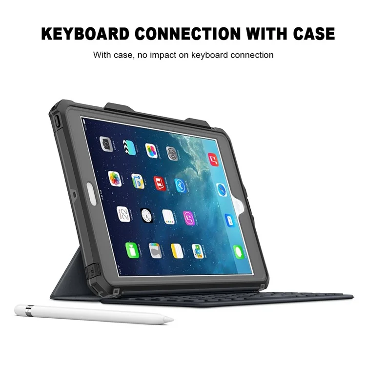 Custodia protettiva IP68 impermeabile, antiurto e antipolvere per iPad 10.2 (2021) / (2020) / (2019)