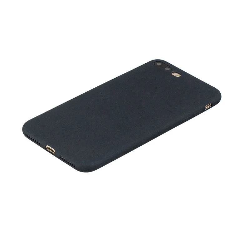 Étui de Protection du Téléphone Mobile TPU Soft Pour Iphone 7 Plus / 8 Plus 5,5 Pouces - le Noir