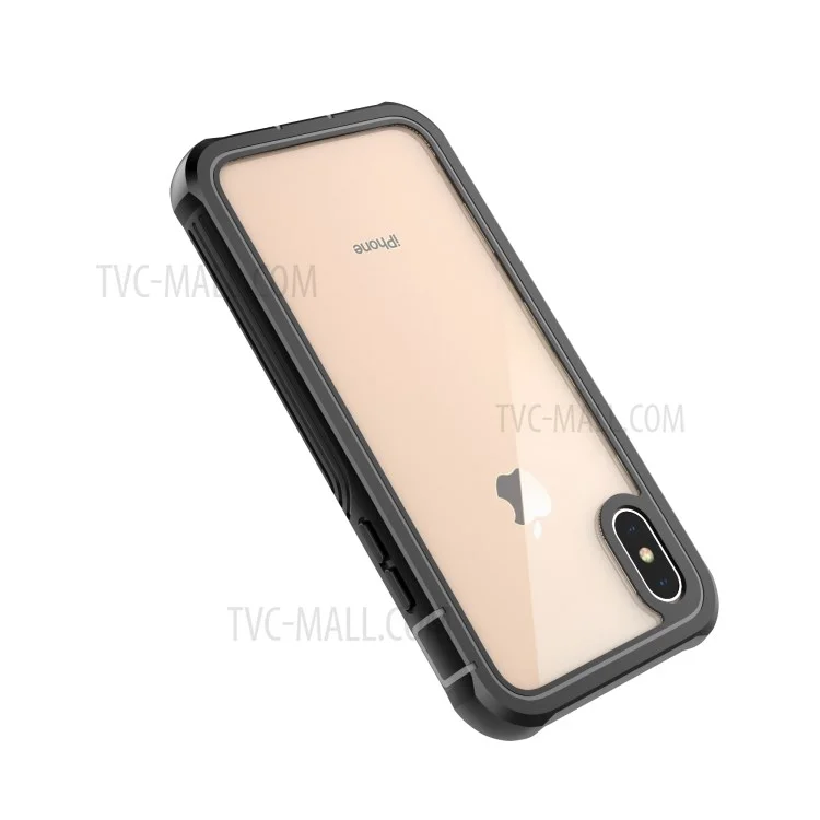 Full Body Protection Hard PC Protection Shell Built-in PET Screen Film for iPhone XS/X