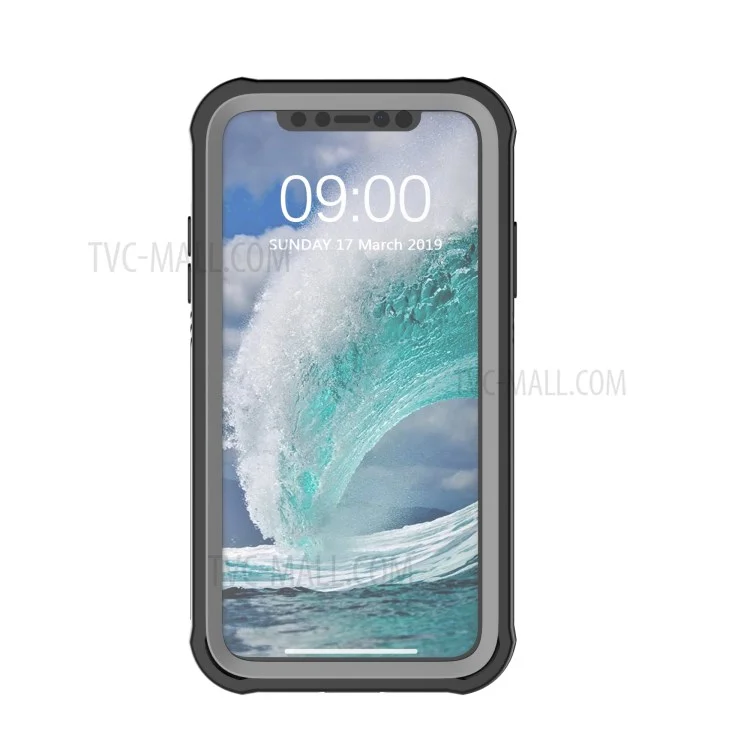 Shockproof All-inclusive PC Case Accessory Built-in PET Screen Film for iPhone XR 6.1 inch