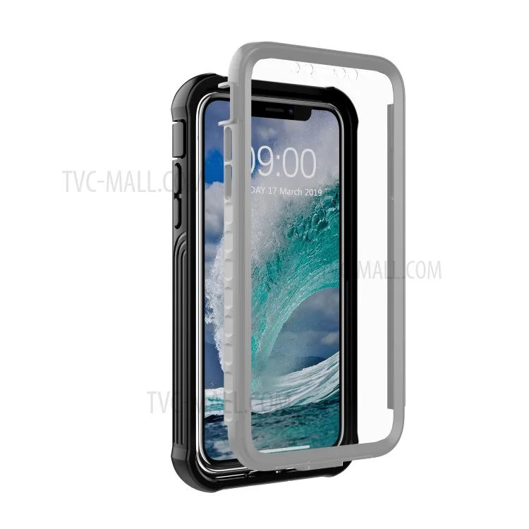 Guscio in plastica resistente agli urti per iPhone 11 Pro Max 6.5 pollici, con pellicola protettiva PET integrata