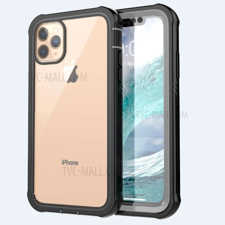 Guscio in plastica resistente agli urti per iPhone 11 Pro Max 6.5 pollici, con pellicola protettiva PET integrata