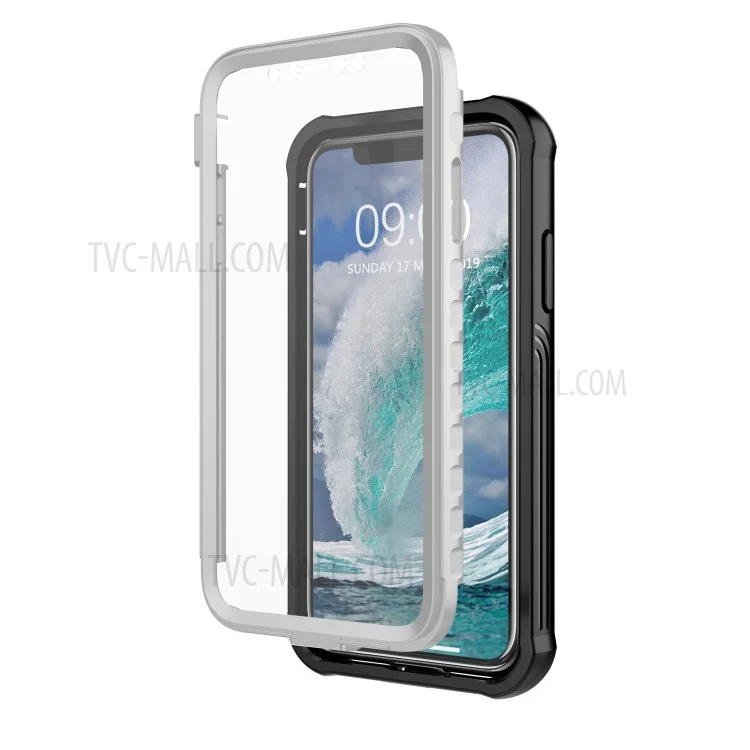 Protezione anti-caduta Full-body Hard PC Cover con film schermo PET incorporato per iPhone 11 6.1 pollici