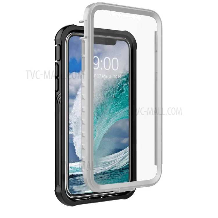 Protezione anti-caduta Full-body Hard PC Cover con film schermo PET incorporato per iPhone 11 6.1 pollici