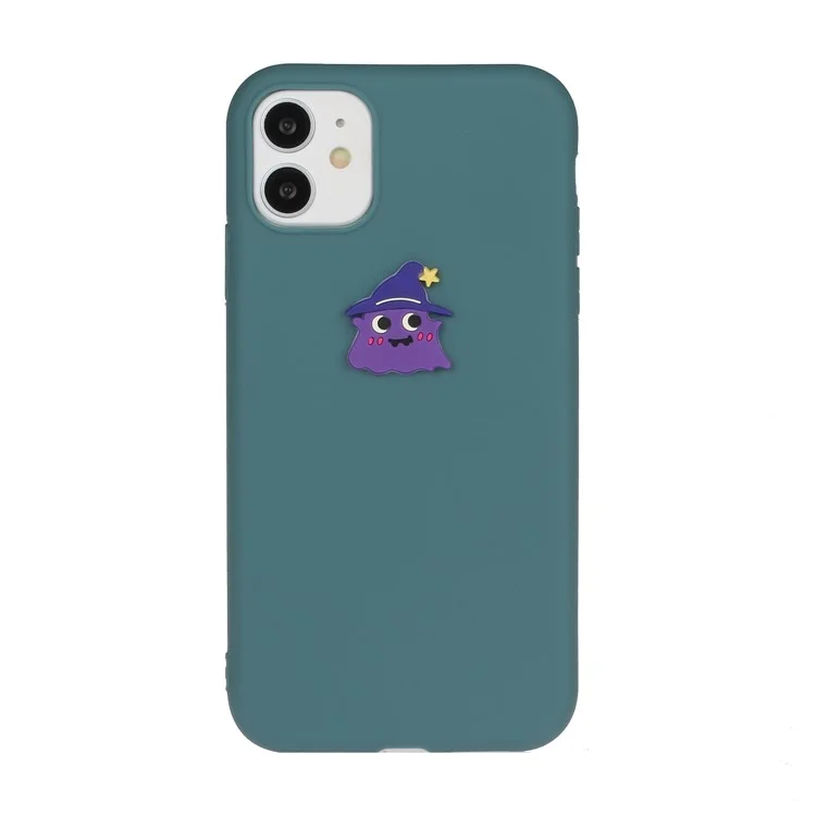 Decoración Del Logotipo de Animales TPU Teleh Case Shell Para Apple Iphone 11 6.1 Pulgadas - Mago