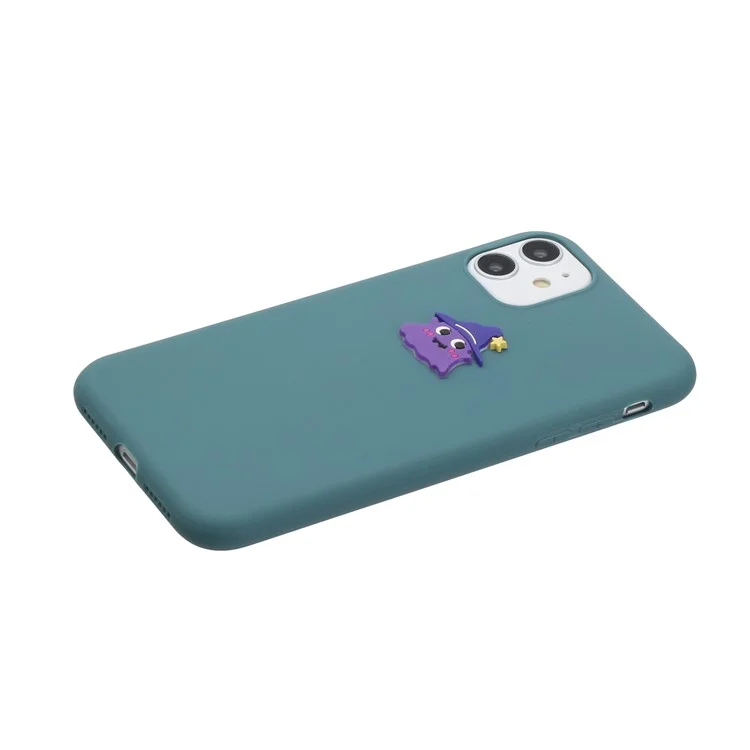 Decoración Del Logotipo de Animales TPU Teleh Case Shell Para Apple Iphone 11 6.1 Pulgadas - Mago