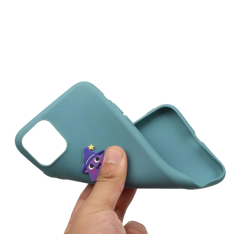Animal Logo Decor TPU Phone Case Shell for Apple iPhone 11 6.1 inch - Wizard