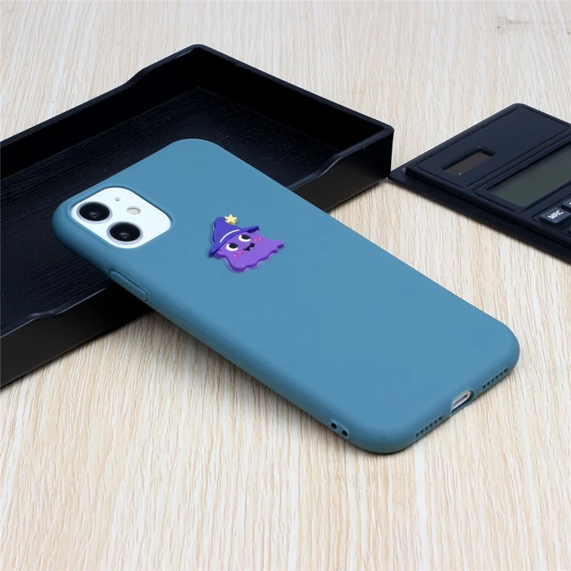 Decoración Del Logotipo de Animales TPU Teleh Case Shell Para Apple Iphone 11 6.1 Pulgadas - Mago