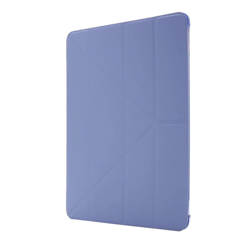 Deformable Stand Leather Smart Tablet Shell for iPad 10.2 (2021)/(2020)/(2019) - Purple