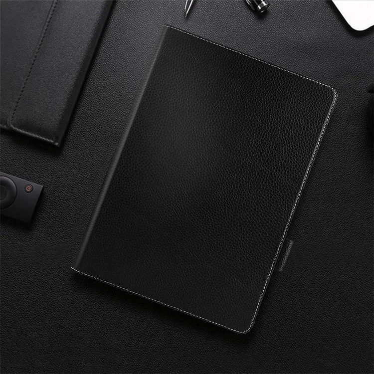 Étui à Support en Cuir à Carres de Vache Supérieure Pour Ipad 9,7 Pouces (2018)