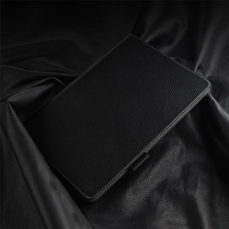 Top -layer -cowide Leder -ständer Hülle Für Ipad 10.2 (2021)/(2020)/(2019)