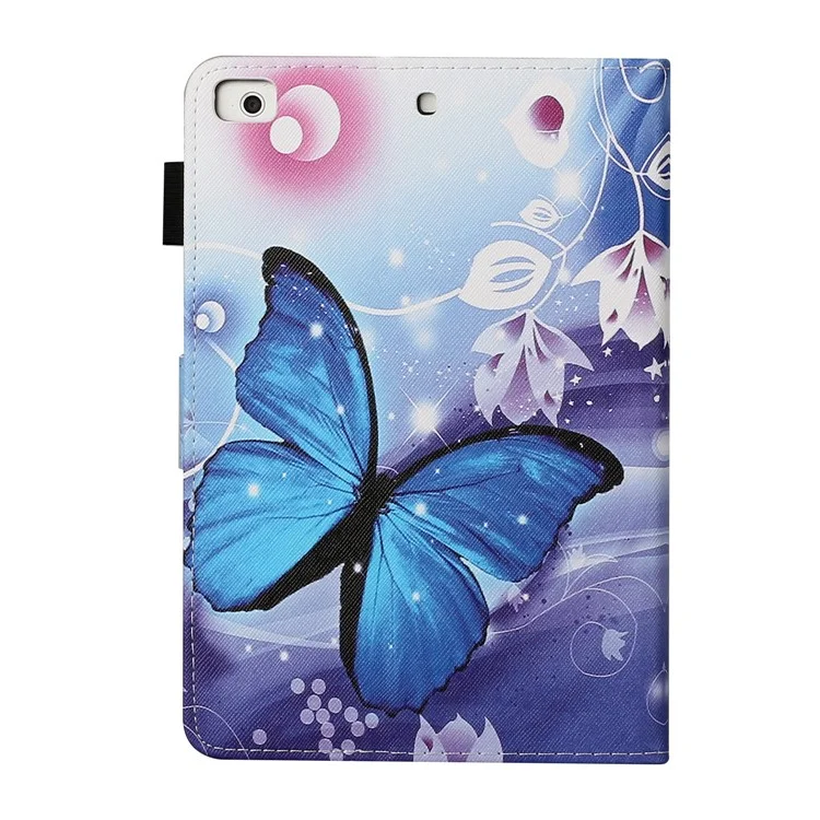 Printing Skin Leather Tablet Shell for iPad mini (2019) 7.9 inch/4/3/2/1 - Butterfly