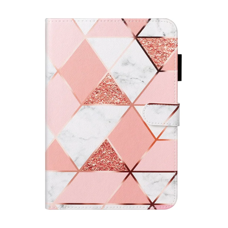 Full Protected Anti-Drop Pattern Printing Leather Wallet Stand Case for iPad 9.7-inch (2018) / 9.7-inch (2017) / Pro 9.7 inch (2016) / Air 2 / Air (2013) - Geometric Pattern