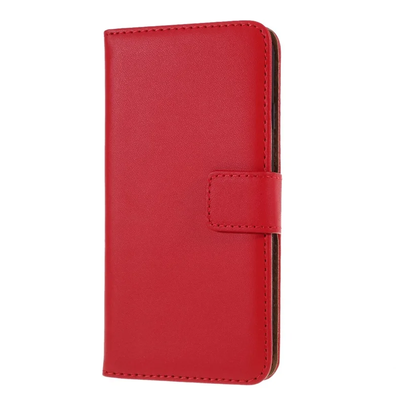 Split Leather with Wallet Cover for iPhone 6 Plus/6s Plus 5.5-inch - Red
