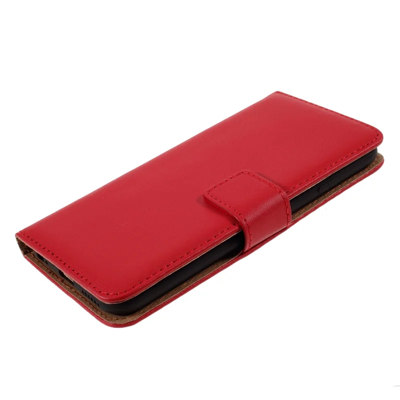 Split Leather with Wallet Cover for iPhone 6 Plus/6s Plus 5.5-inch - Red