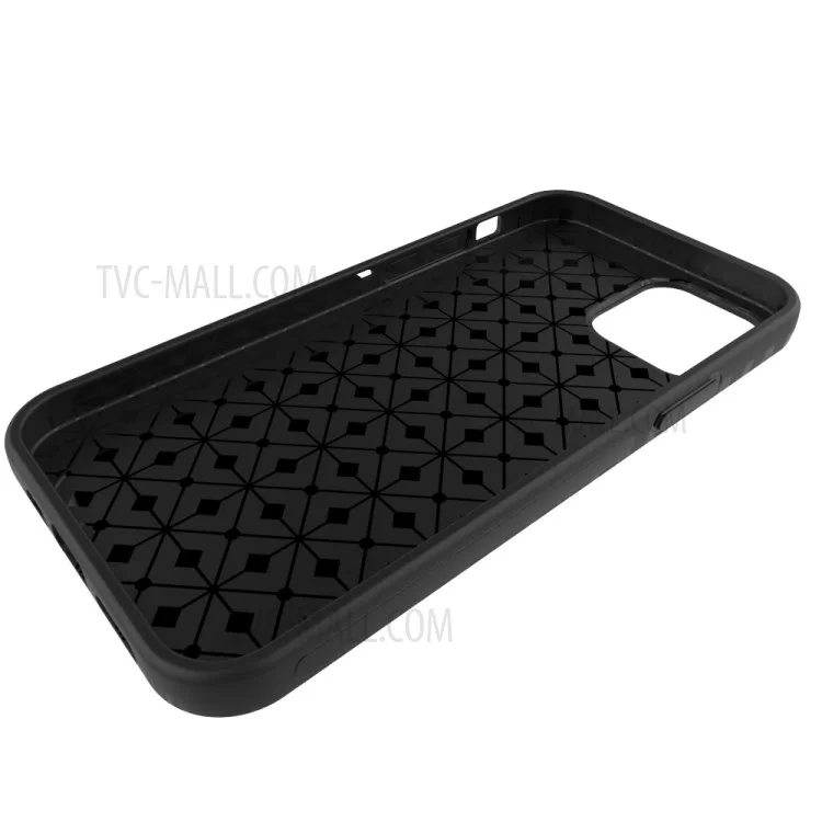 10Pcs/Pack Matte Black TPU Soft Protection Shell for iPhone 12 Pro 6.1 inch