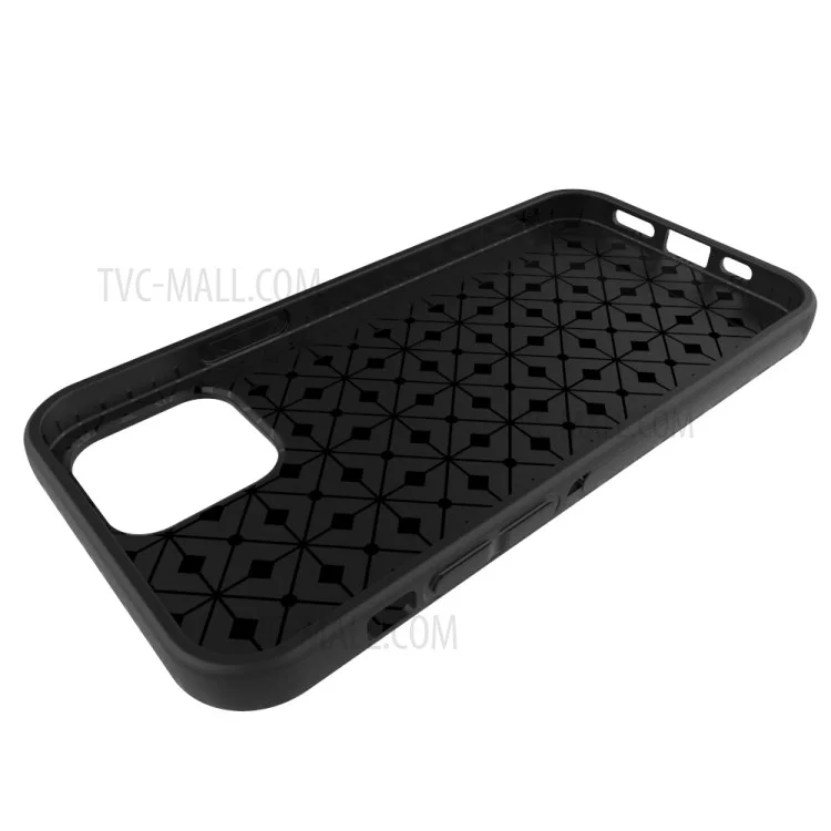 10Pcs/Pack Matte Black TPU Soft Protection Shell for iPhone 12 Pro 6.1 inch