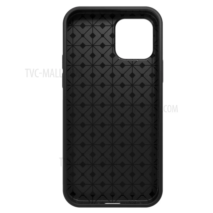 10Pcs/Pack Matte Black TPU Soft Protection Shell for iPhone 12 Pro 6.1 inch