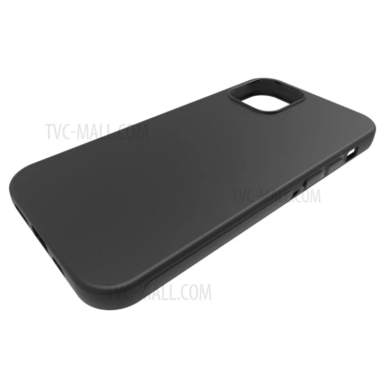 10Pcs/Pack Matte Black TPU Soft Protection Shell for iPhone 12 Pro 6.1 inch